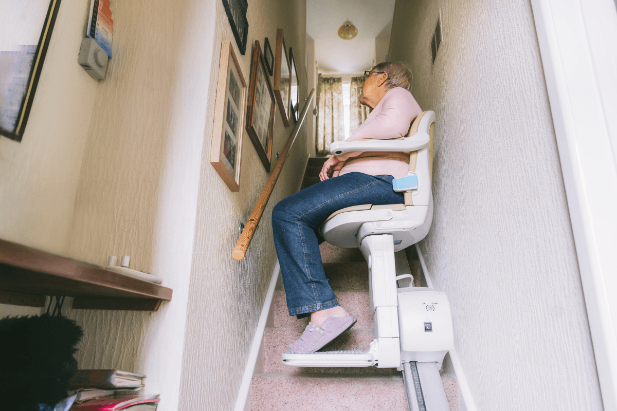 stair lift for senior mobility