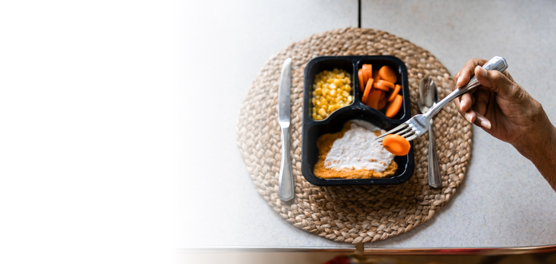 Meals on Wheels meal